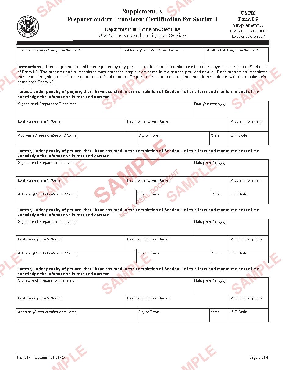 Sample document page