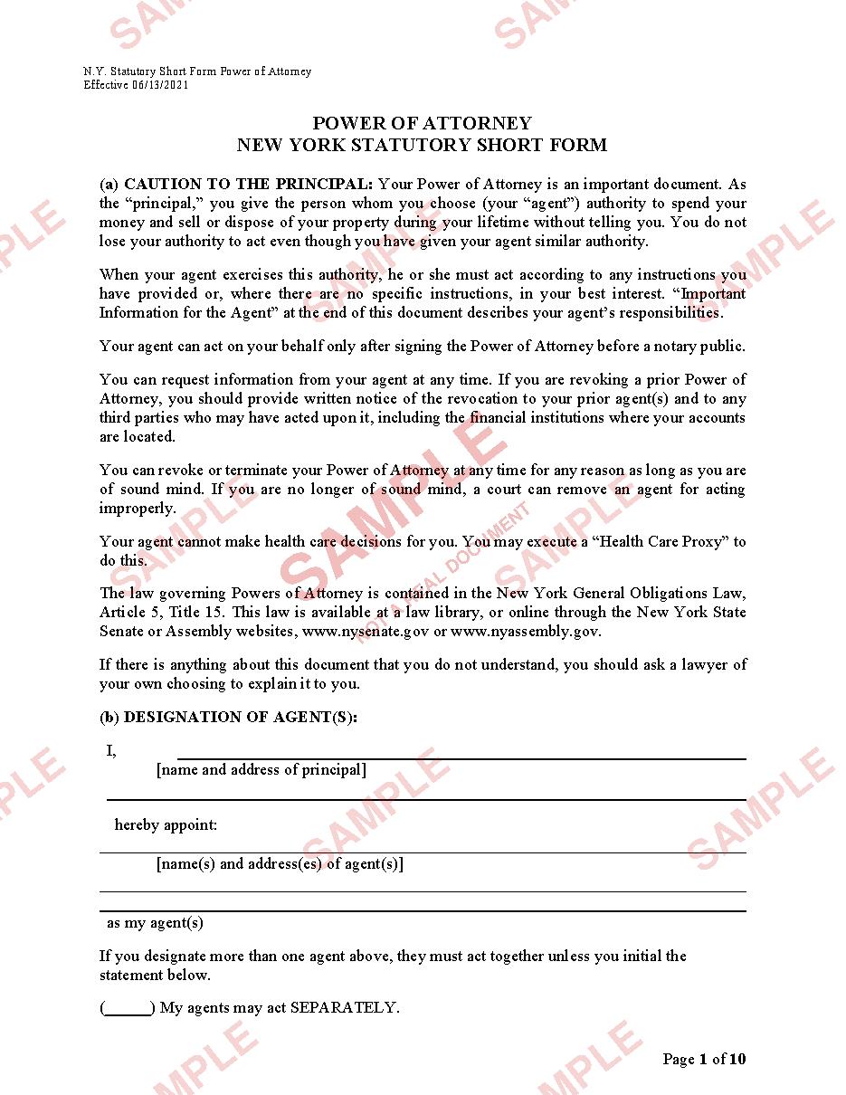 Sample document page