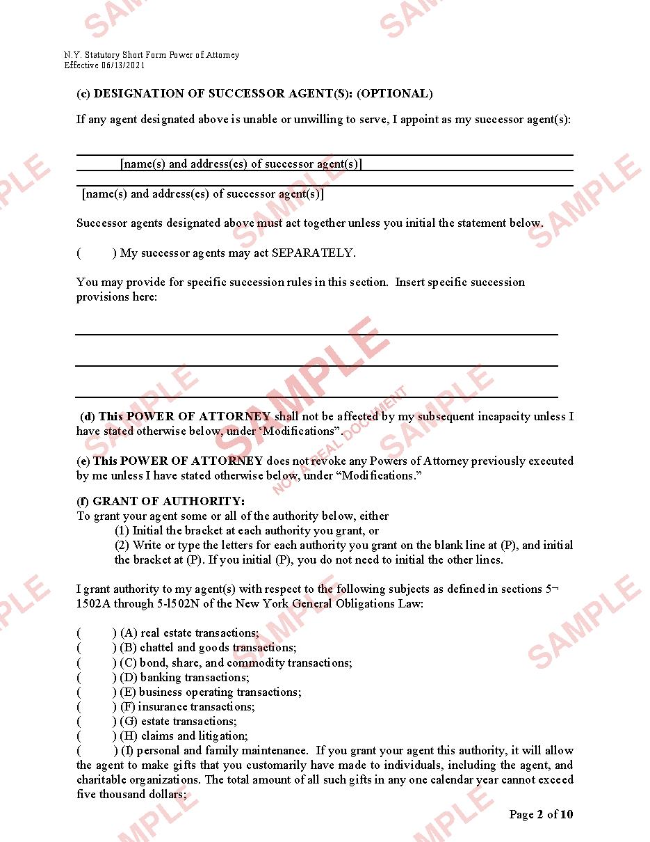Sample document page