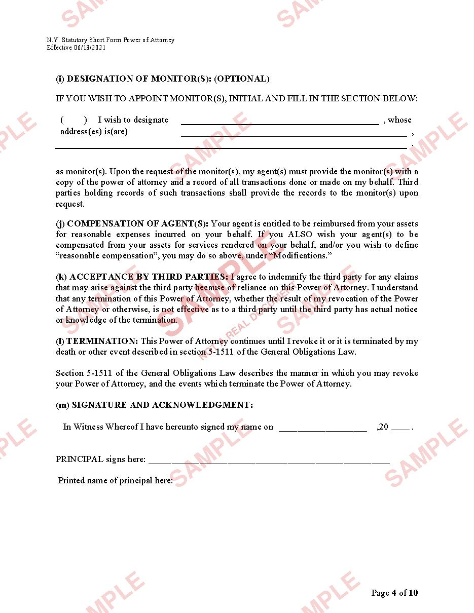 Sample document page