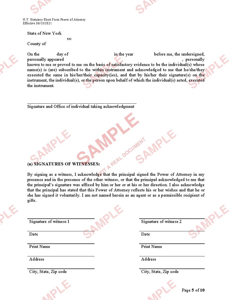 Sample document page