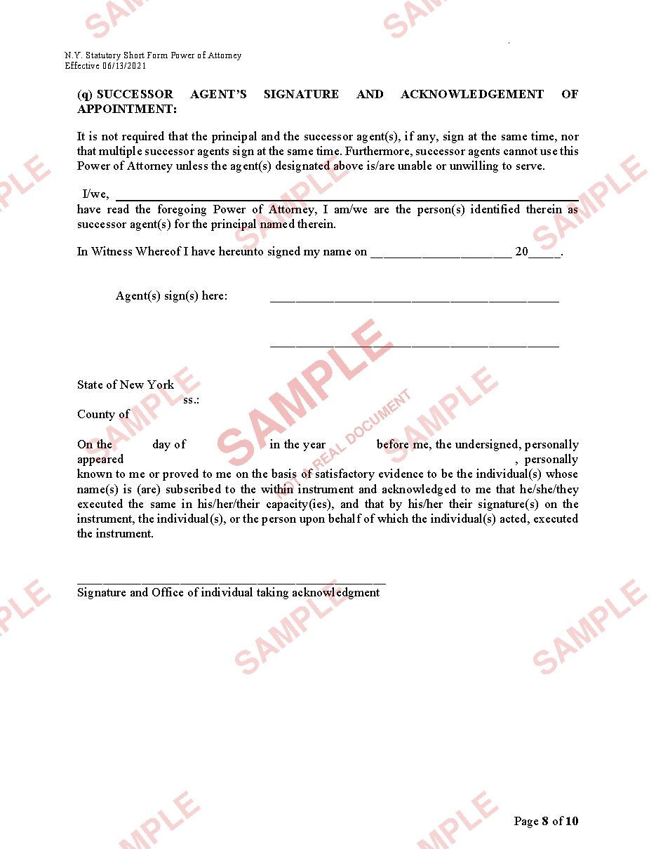 Sample document page