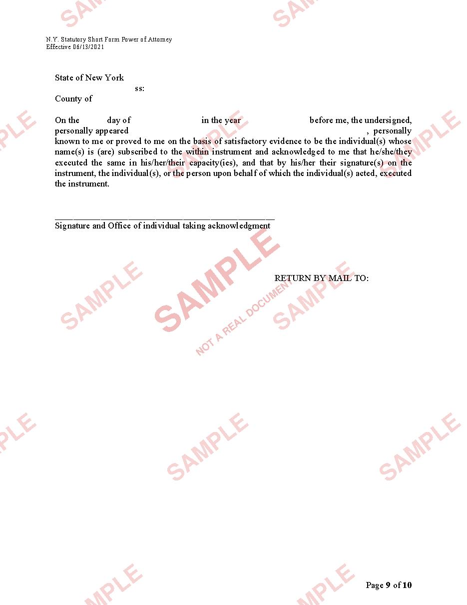 Sample document page