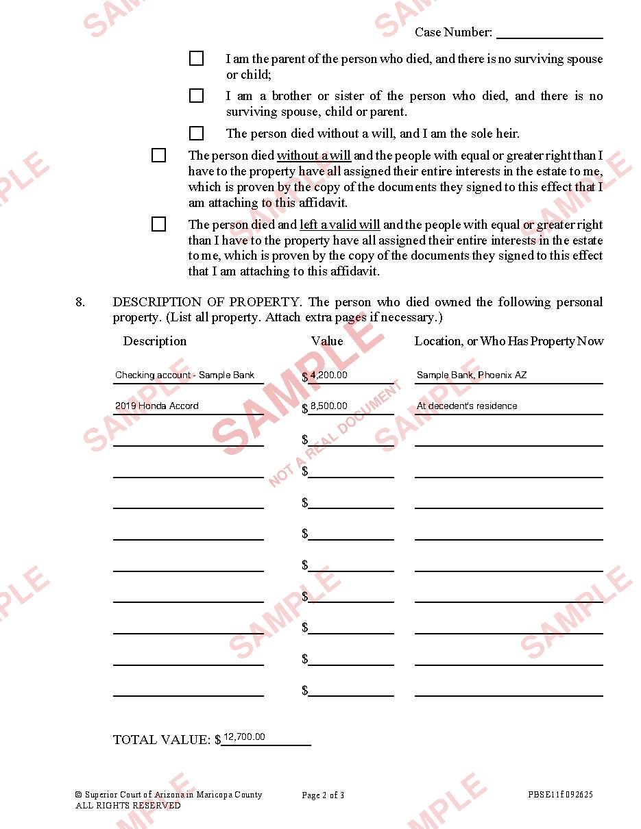 Sample document page