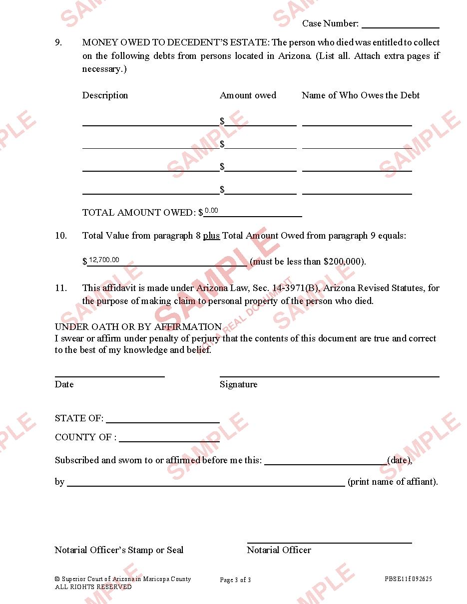 Sample document page