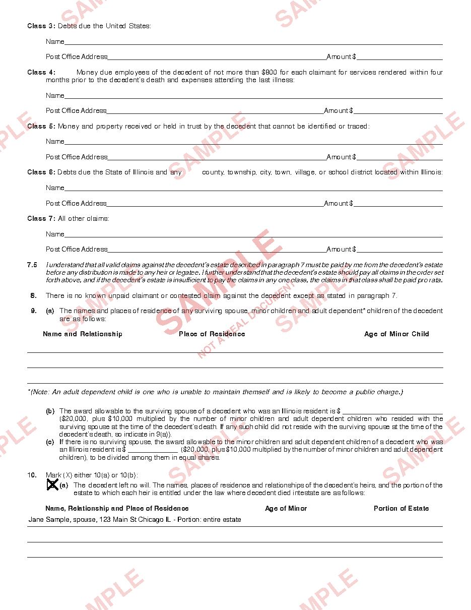 Sample document page