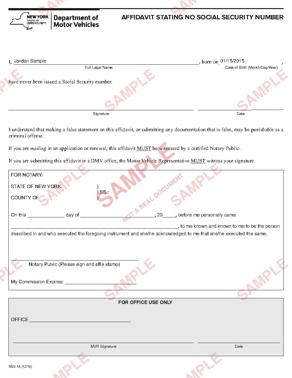 Sample document page